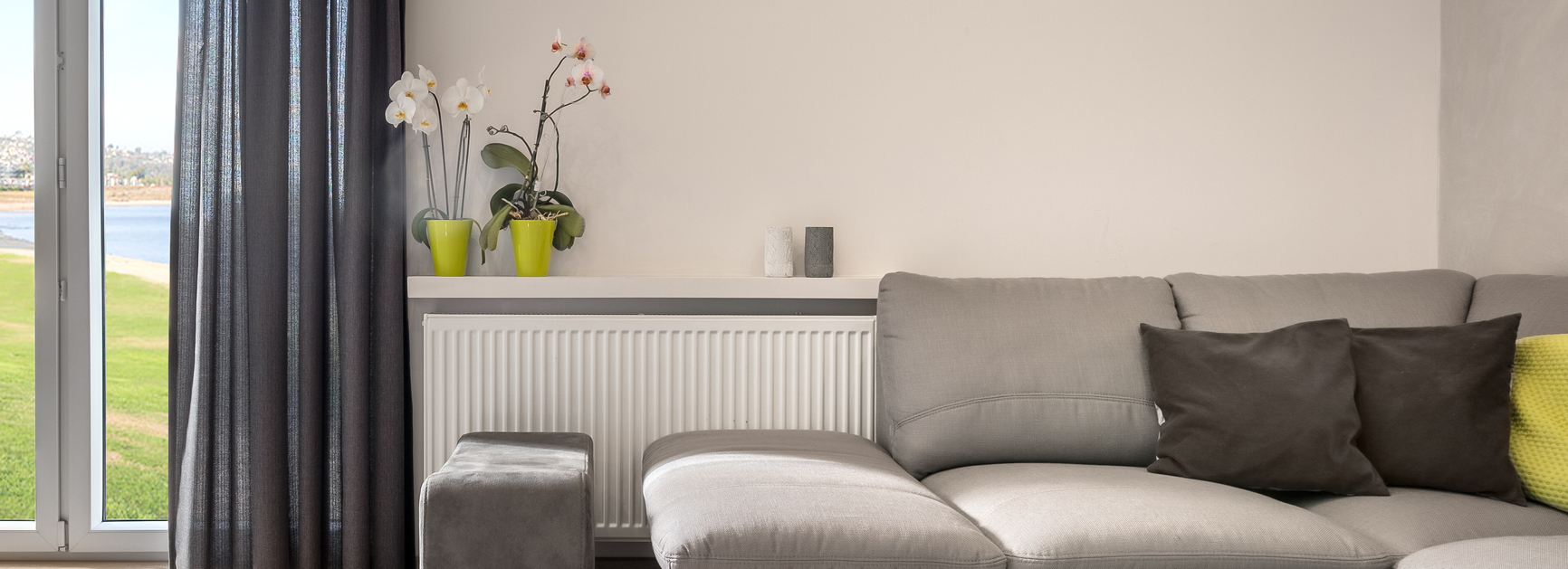 Central Heating Radiator in living room