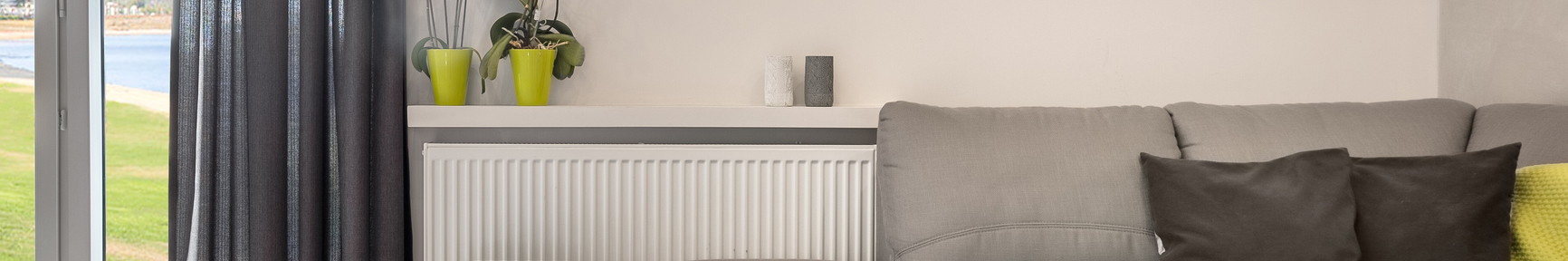Central Heating Radiator in a living room